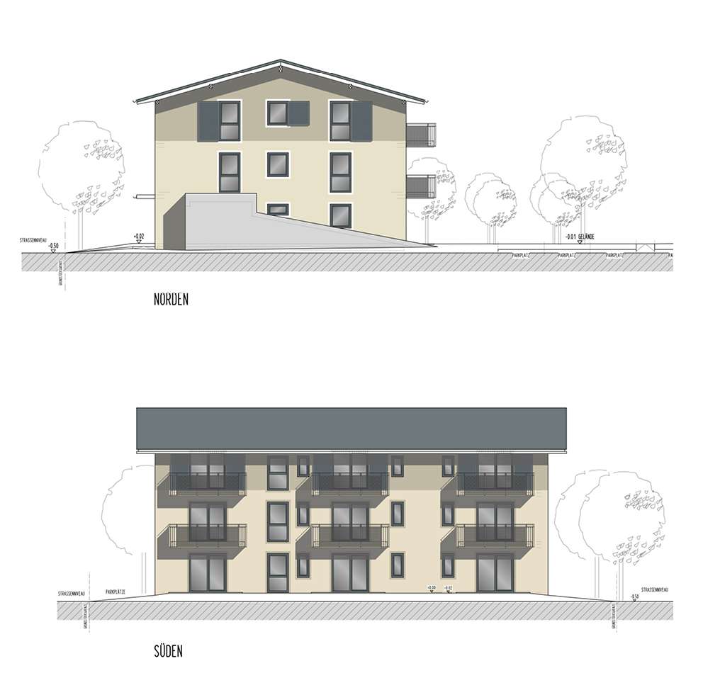 Neubau einer Wohnanlage mit 18 Wohneinheiten