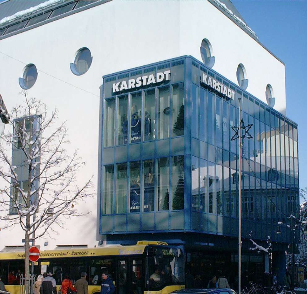 Karstadt Warenhaus in Rosenheim